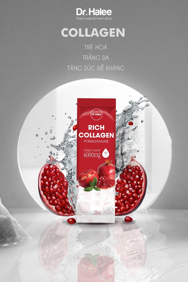 Tại sao sản phẩm Rich Collagen Pomegranate của Dr Halee lại hot như vậy? - Ảnh 3.