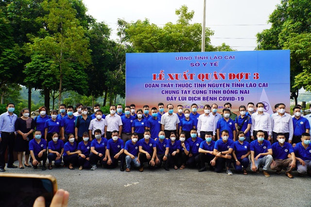 Đoàn thầy thuốc tình nguyện tỉnh Lào Cai tiếp sức cùng Đồng Nai đẩy lùi đại dịch  - Ảnh 2.