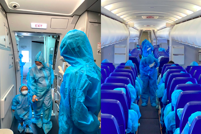 Chuyến bay đặc biệt của Bamboo Airways đưa phụ nữ mang thai, trẻ em về Quảng Bình - Ảnh 5.