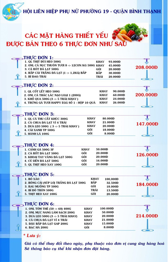 Chung cư ở TP.HCM ngày đầu giúp cư dân đi chợ hộ - Ảnh 3.