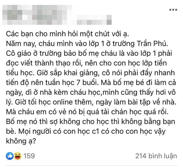 Thực hư chuyện giáo viên yêu cầu trẻ đọc viết thành thạo trước khi vào lớp 1 - Ảnh 1.