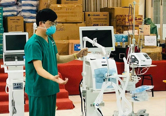 10 bệnh nhân nặng đã chuyển sang nhẹ tại Trung tâm hồi sức của BV Trung ương Thái Nguyên tại Long An - Ảnh 3.