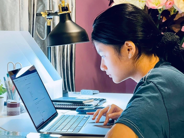 Con sao Việt trở lại học online - Ảnh 6.