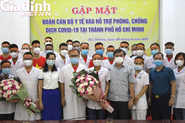 Tạm biệt người thân, 30 y bác sĩ Hải Dương xung phong tình nguyện Nam tiến giúp TP HCM chống dịch - Ảnh 7.