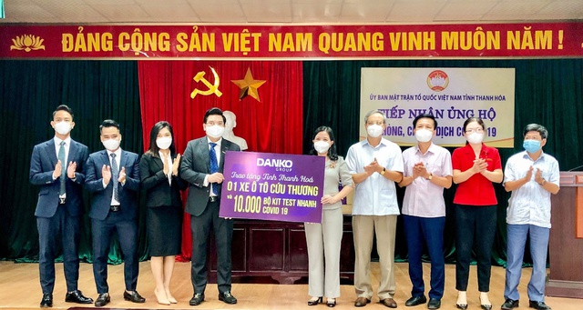 Danko Group chung tay cùng công tác phòng chống dịch tỉnh Thanh Hóa - Ảnh 1.