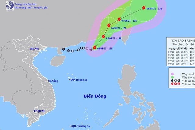 Bão số 4 gây mưa trên biển, nắng nóng vẫn kéo dài ở miền Bắc - Ảnh 1.