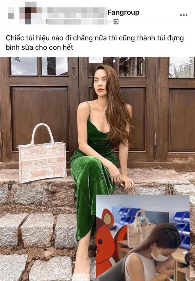 Hết túi Kenzo, Chanel đến Dior 70 triệu cũng chỉ đề Hà Hồ đựng đồ bỉm sữa - Ảnh 5.