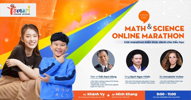 Math & Science Online Marathon: Giải marathon kiến thức đầu tiên dành cho học sinh tiểu học - Ảnh 1.