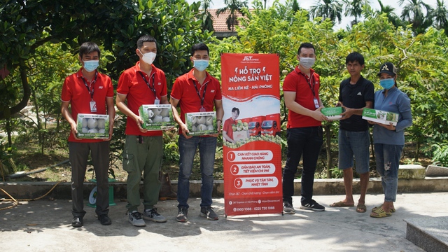 J&T Express nối dài hành trình hỗ trợ tiêu thụ nông sản Việt - Ảnh 1.