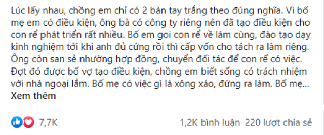 Chồng lật mặt nhanh hơn tráng bánh khi nhà ngoại phá sản, nhưng pha xử lý mạnh tay của vợ lại khiến anh quay xe chẳng kịp - Ảnh 1.