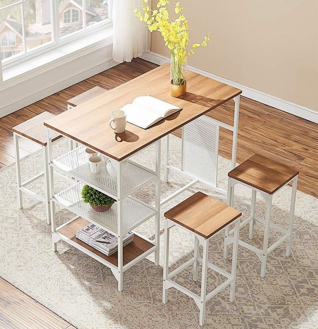 Những thiết kế bàn ăn hoàn hảo cho không gian nhỏ - Ảnh 3.
