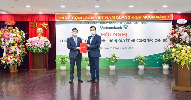 Vietcombank tổ chức lễ công bố quyết định về nhân sự lãnh đạo cấp cao - Ảnh 3.