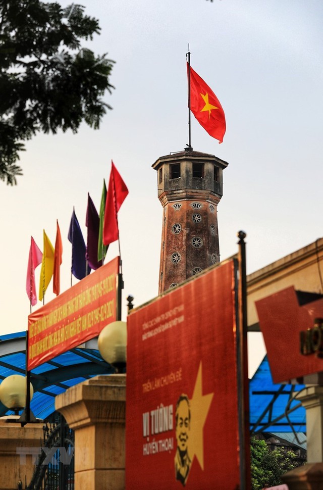 Hình ảnh nhân dân Thủ đô treo cờ rực rỡ kỷ niệm ngày Quốc khánh - Ảnh 11.