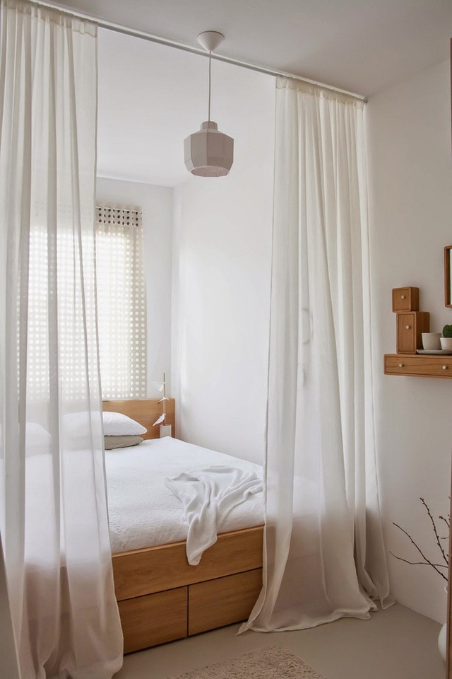 5 cách thiết kế biến phòng ngủ nhỏ thành không gian cực thông thoáng - Ảnh 6.