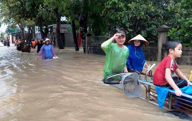 Mưa lũ ở Nghệ An khiến 1 người mất tích, sơ tán hàng trăm người dân - Ảnh 3.