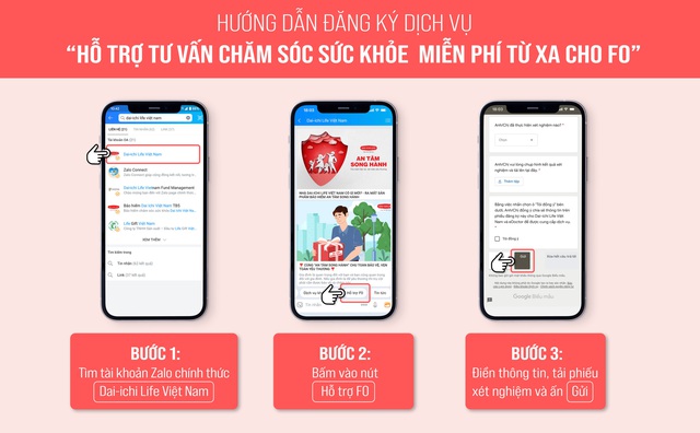 Dai-ichi Life Việt Nam triển khai Chương trình hỗ trợ tư vấn sức khỏe miễn phí từ xa cho F0 - Ảnh 1.