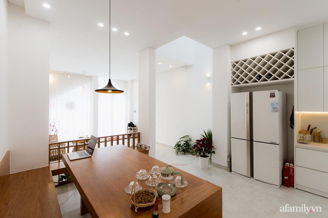 Căn nhà phố màu trắng gọn xinh ấm cúng của cặp vợ chồng trẻ Đà Nẵng có chi phí hoàn thiện 1,4 tỷ đồng - Ảnh 13.