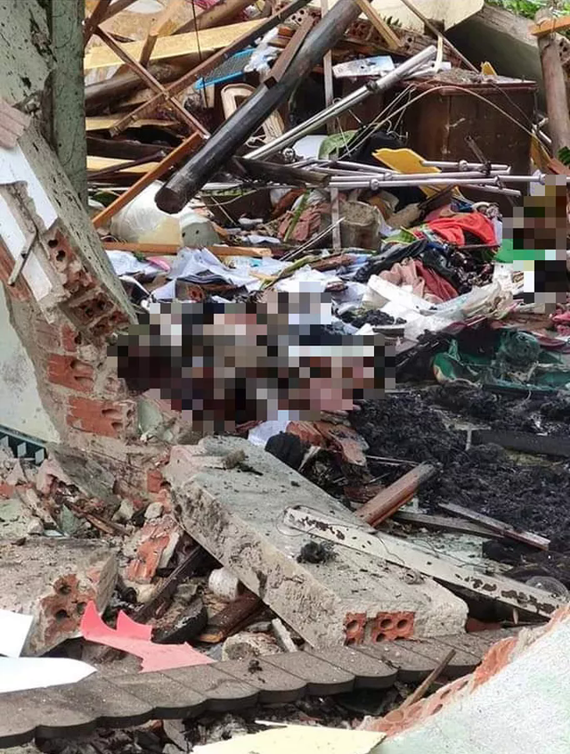  Nổ kinh hoàng gây chết người, sập nhà ở Quảng Nam  - Ảnh 2.