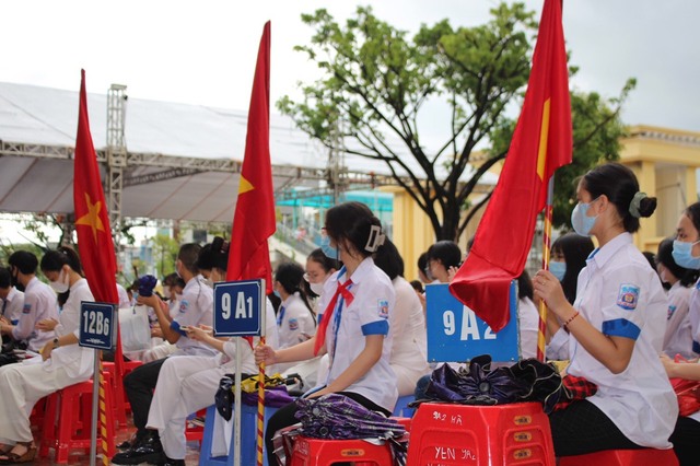 Lễ khai giảng không thể nào quên của học sinh Hải Phòng, Quảng Ninh - Ảnh 19.