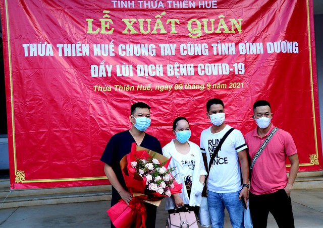 Thừa Thiên Huế tiếp tục chi viện 41 cán bộ y tế hỗ trợ Bình Dương chống dịch - Ảnh 6.