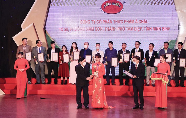 2 sản phẩm của Công ty Cổ phần Thực phẩm Á Châu đạt giải Thương hiệu Vàng nông nghiệp Việt Nam năm 2021 - Ảnh 2.