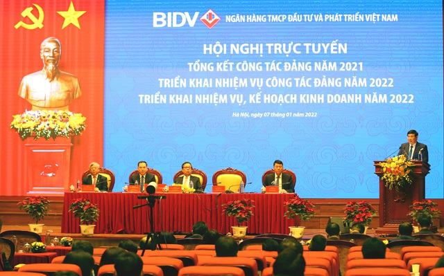 BIDV triển khai nhiệm vụ kinh doanh năm 2022 - Ảnh 1.