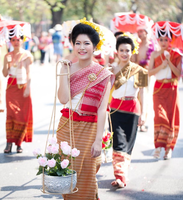 Lễ Bunpimay độc đáo tại Lào dịp năm mới