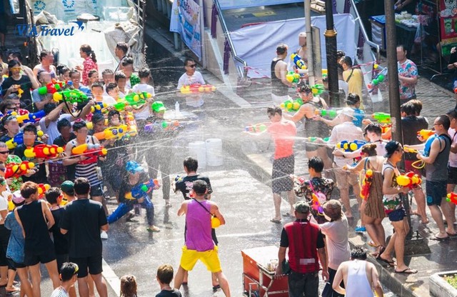 Khám phá nét đặc trưng của lễ hội Té nước mừng năm mới ở Lào, Campuchia và Thái Lan  - Ảnh 15.