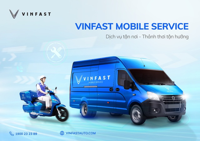 VinFast triển khai dịch vụ sửa chữa lưu động chính hãng đầu tiên tại Việt Nam - Ảnh 1. VinFast triển khai dịch vụ sửa chữa lưu động chính hãng đầu tiên tại Việt Nam - Ảnh 1.