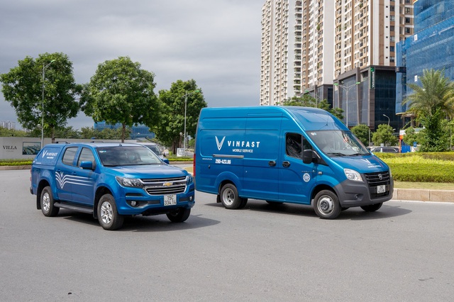 VinFast triển khai dịch vụ sửa chữa lưu động chính hãng đầu tiên tại Việt Nam - Ảnh 3. VinFast triển khai dịch vụ sửa chữa lưu động chính hãng đầu tiên tại Việt Nam - Ảnh 3.
