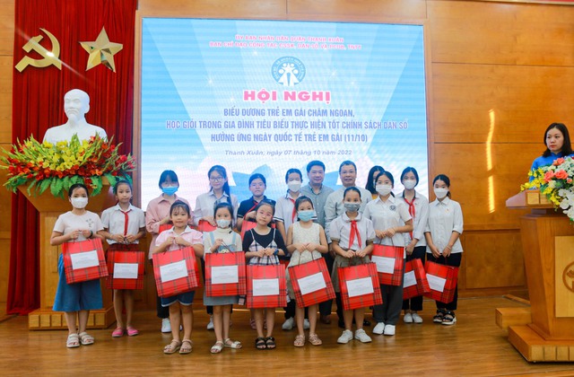 Hà Nội: Nhiều hoạt động thiết thực hưởng ứng Ngày Quốc tế Trẻ em gái - Ảnh 3.
