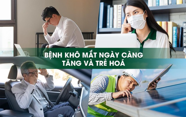 Đừng lơ là với bệnh khô mắt ngày một tăng - Ảnh 1.