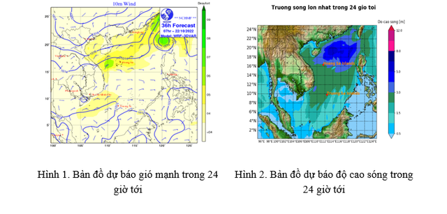 Không khí lạnh bao trùm biển Đông, dự báo 2 kịch bản với áp thấp nhiệt đới đang di chuyển trên biển - Ảnh 2.