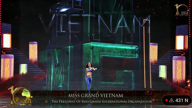 'Sạn' bán kết Miss Grand: Đoàn Thiên Ân bị sai thông tin, đại diện Lào hớ hênh - Ảnh 2.
