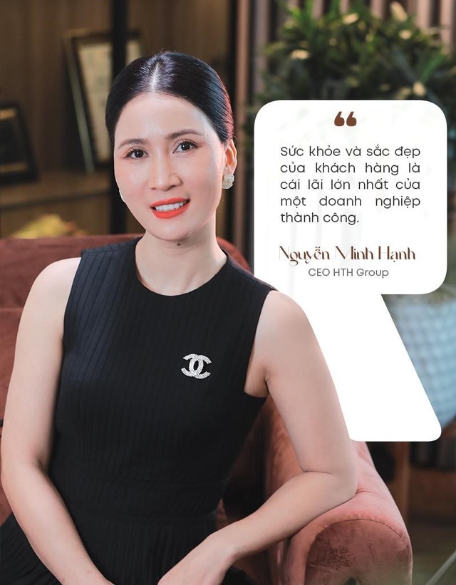 CEO HTH Group - Nguyễn Minh Hạnh: &quot;Sức khỏe & sắc đẹp của khách hàng là cái lãi lớn nhất của một doanh nghiệp thành công&quot; - Ảnh 3.