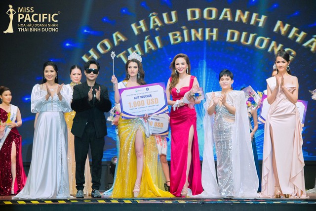 Nguyễn Thị Hiền đăng quang Hoa hậu Doanh nhân Thái Bình Dương 2022 - Ảnh 1.