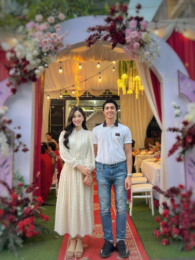 Đám cưới giản dị tại Phú Thọ của Á hậu Phương Nga và diễn viên Bình An - Ảnh 2.