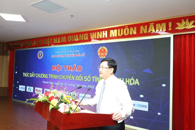 Thanh Hóa: Thúc đẩy chương trình Chuyển đổi số - Ảnh 4.