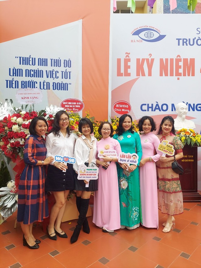 Kỷ niệm 40 năm ngày thành lập Trường PTCS Nguyễn Đình Chiểu (Hà Nội) - Ảnh 5.