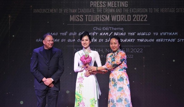 Người đẹp Hải Phòng đại diện Việt Nam dự thi Hoa hậu Du lịch Thế giới 2022 - Ảnh 1.