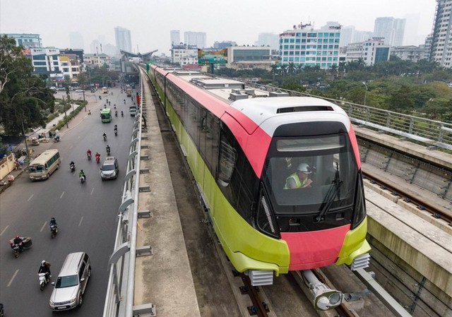 Đầu tháng 12 chạy thử tuyến metro Nhổn - Ga Hà Nội - Ảnh 1.