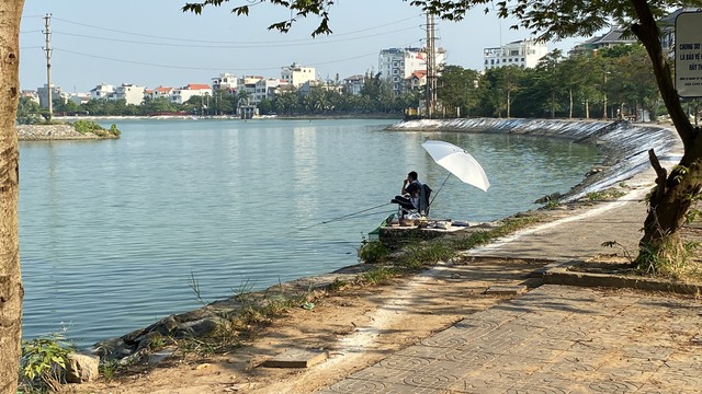 Hải Phòng: Hình ảnh hồ điều hòa được làm sạch trở lại - Ảnh 10.