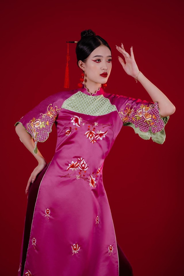 Nữ sinh Huế chiều cao khủng nhất Hoa hậu Việt Nam vào Top 3 thời trang - Ảnh 3.