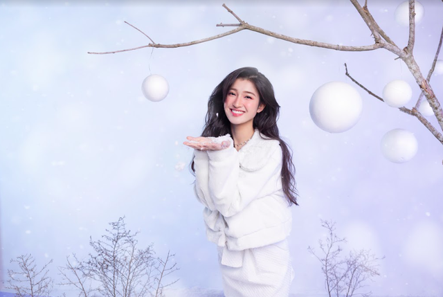 &quot;Á hậu xứ Thanh&quot; Phương Nhi hóa công chúa tuyết trong bộ ảnh Giáng Sinh   - Ảnh 5.