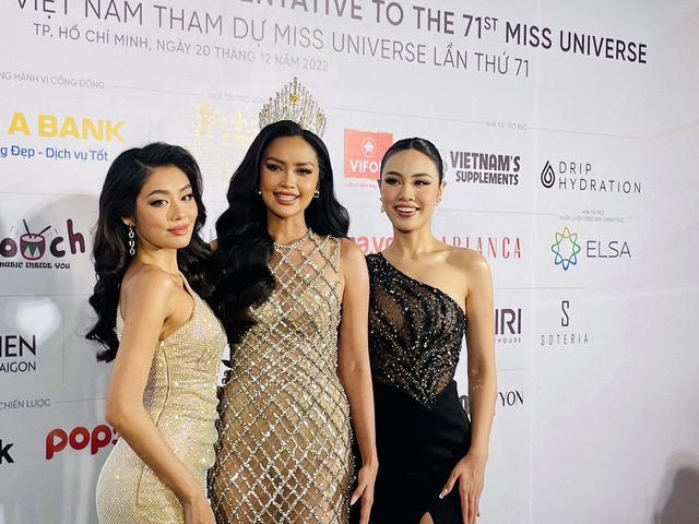 Hoa hậu Ngọc Châu mang &quot;Chiếu Cà Mau&quot; đến Miss Universe 2022 - Ảnh 2.
