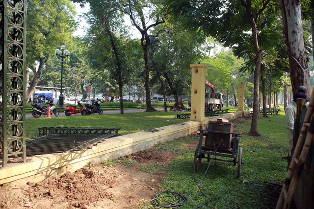 Hà Nội: Công viên Thống Nhất chính thức gỡ rào chắn chuyển hình thức mở, không thu vé - Ảnh 4.
