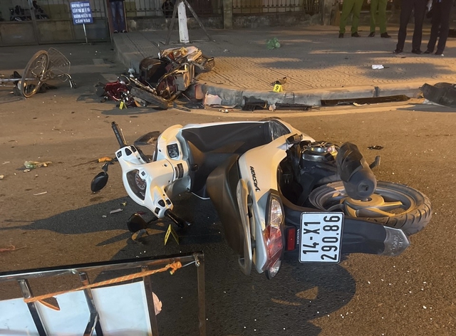Xe ô tô gây tai nạn liên hoàn đâm vào 5 phương tiện khiến 1 người tử vong - Ảnh 2.