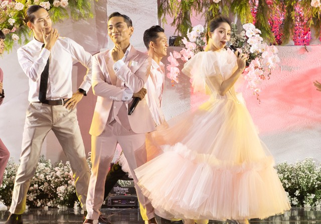 Đám cưới Khánh Thi - Phan Hiển: Bữa tiệc của những bước nhảy, MC Trấn Thành là người tiếc nuối nhất - Ảnh 5.