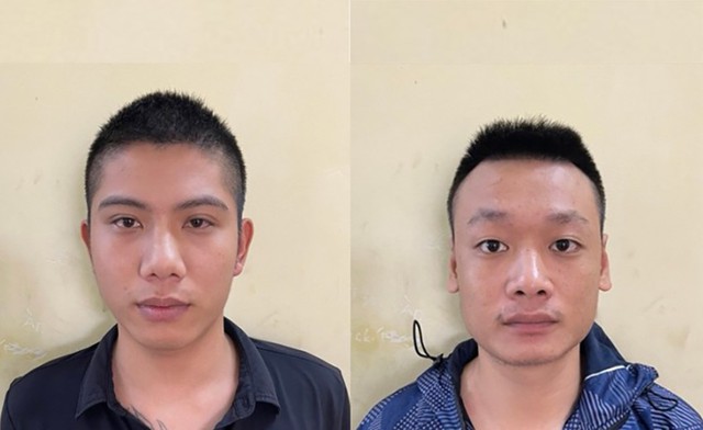 Hai thanh niên Hà Nội tạt sơn vào nhà ‘con nợ’ ở Hóc Môn - Ảnh 1.