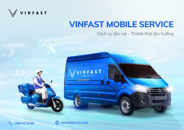 Dịch vụ Mobile Service cho xe máy điện của VinFast chinh phục người tiêu dùng Việt - Ảnh 1.